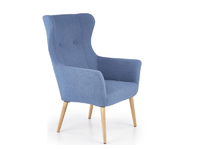 Fotele - Fotel COTTO niebieski