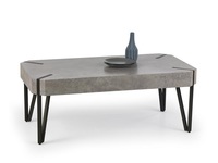 Stoliki i ławy - Ława EMILY beton-czarny
